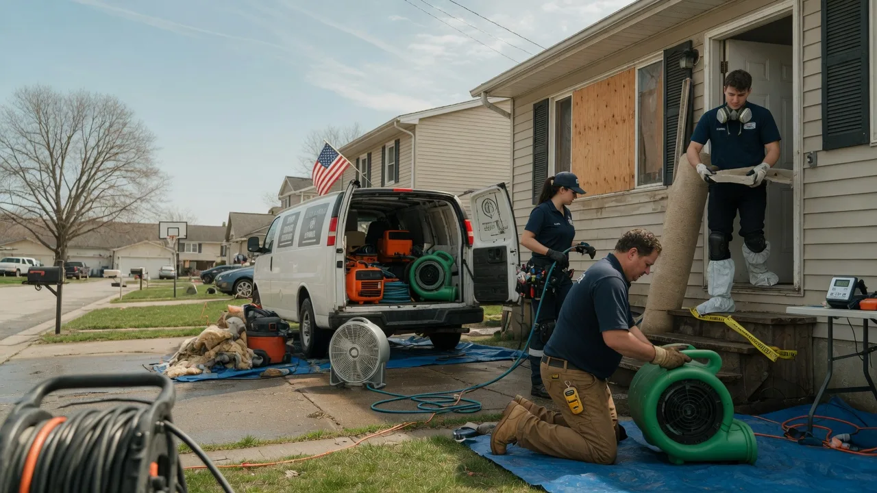 Water Damage Restoration in Headrick, OK near me